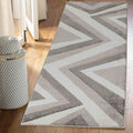 Valencia Rug - Neural Colors with Geometric Patterns Rugs Homatz Beige Brown 740 60x110 