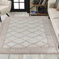 Valencia Rug - Neural Colors with Geometric Patterns Rugs Homatz Beige Brown 745 160X230 
