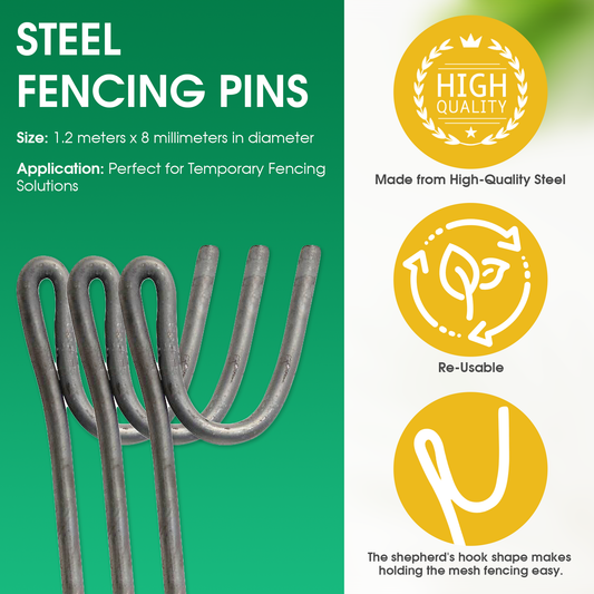 Fencing Pins 1.15m Long - Homatz