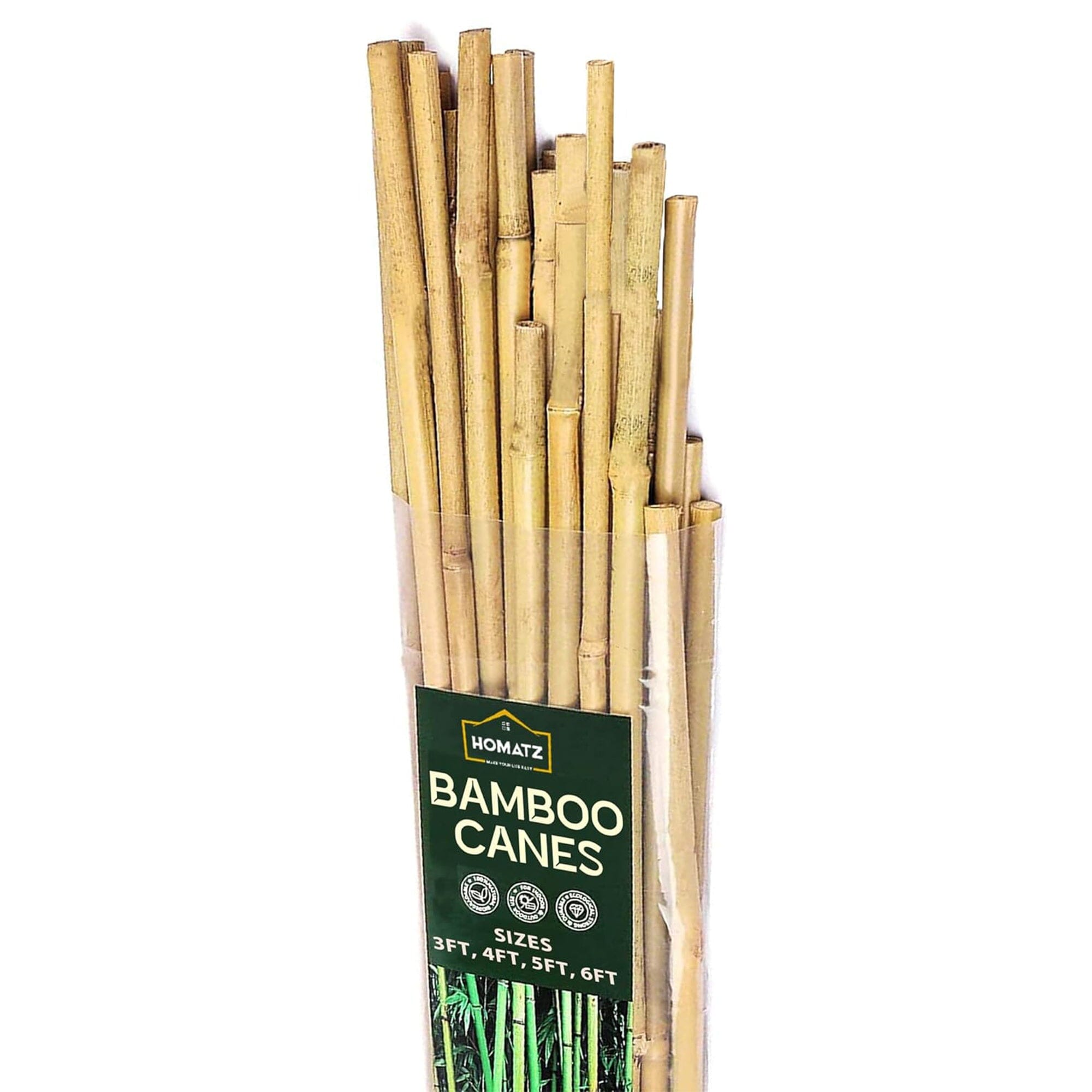 Bamboo Wooden Canes - Homatz