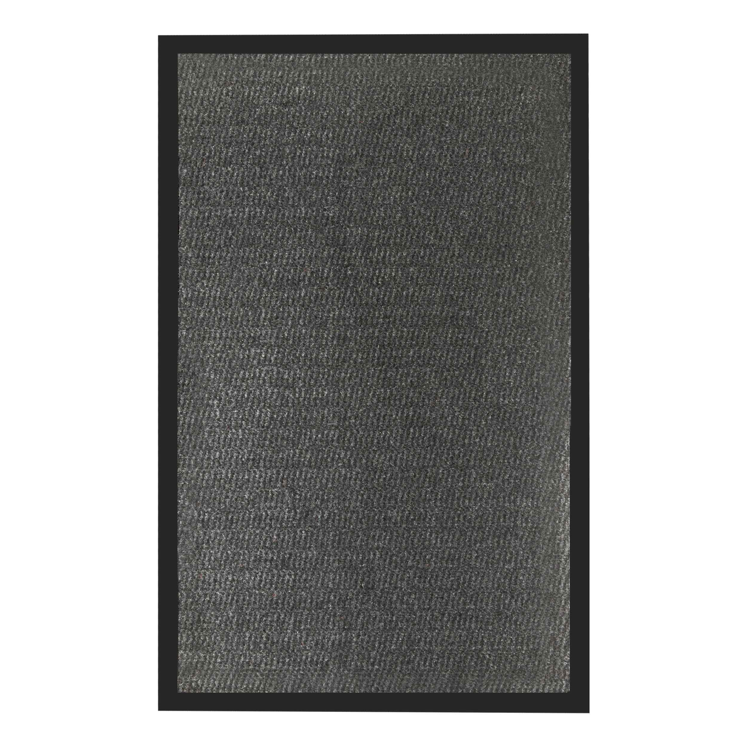 Abaseen Grey 80x140 cm Door Mat Heavy Duty Indoor Outdoor