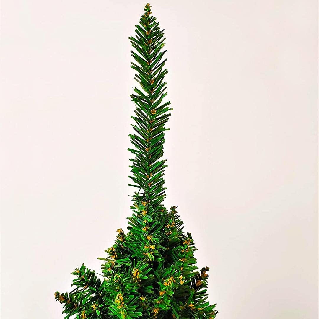 Christmas Tree 6ft, 560 Tips | Artificial Frosted Thin Pencil Slim Tree Homatz 