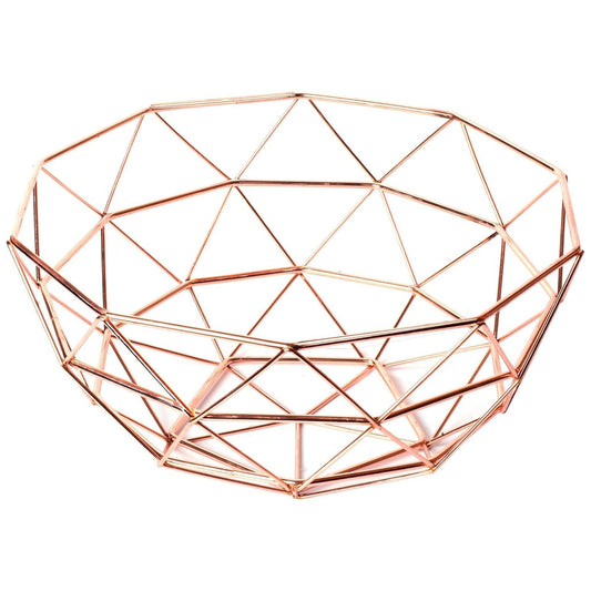 Copper Fruit Bowl - Homatz