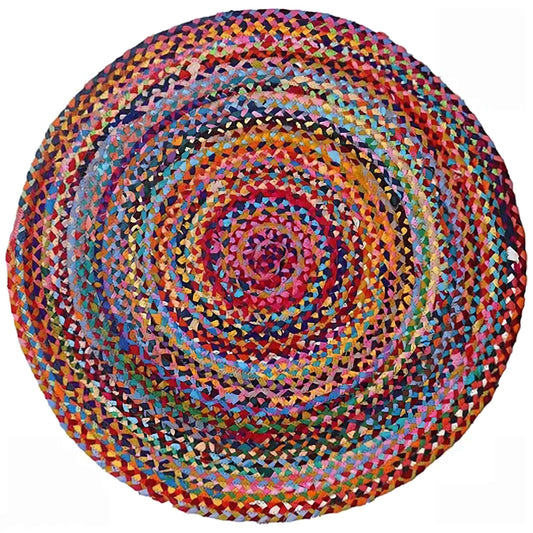 Round Chindi Rug - Homatz