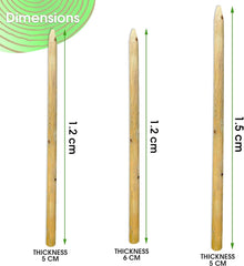 Round Wooden Tree Stake - Homatz