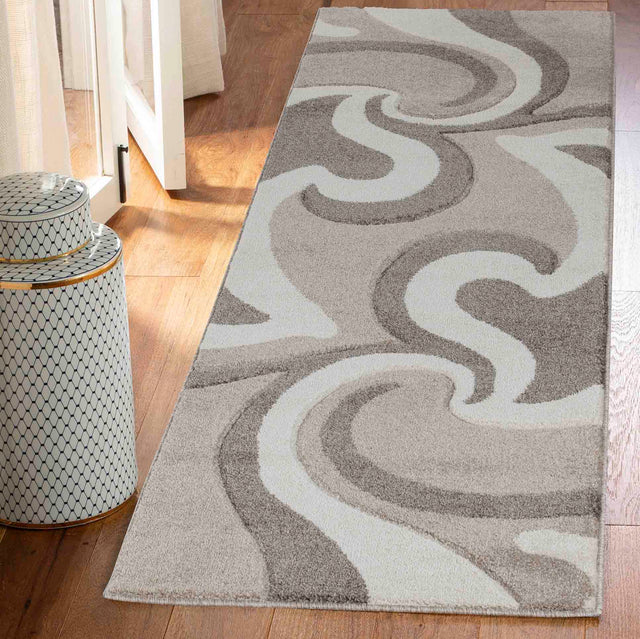 Valencia Rug - Neural Colors with Geometric Patterns Rugs Homatz Beige Brown 736 60x110 