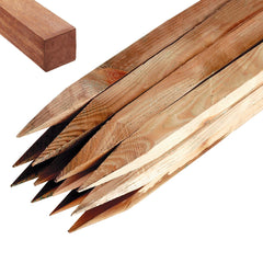 Wooden Square Stakes - Homatz